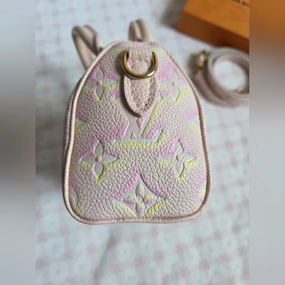 Louis Vuitton Nano Speedy Summer Stardust M81508 – Light Pink, Empreinte - Picture 3 of 14